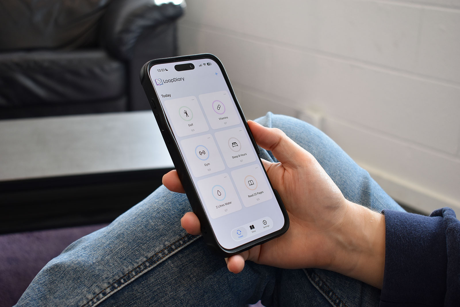 LoopDiary habit tracker for iPhone