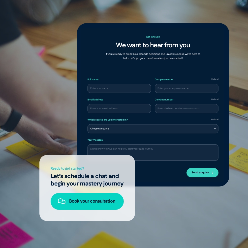 Agile Mindset Mastery Website Design by Element Seven responsive, modern