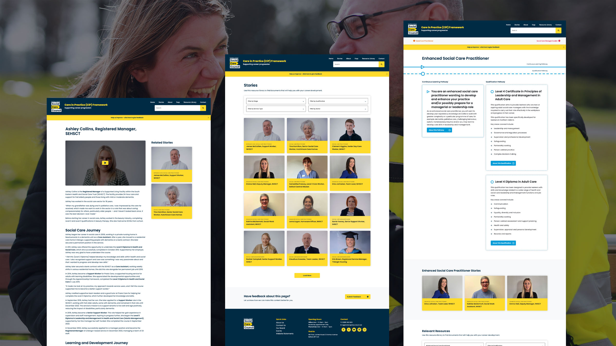 NISCC Website Design by Element Seven responsive, modern