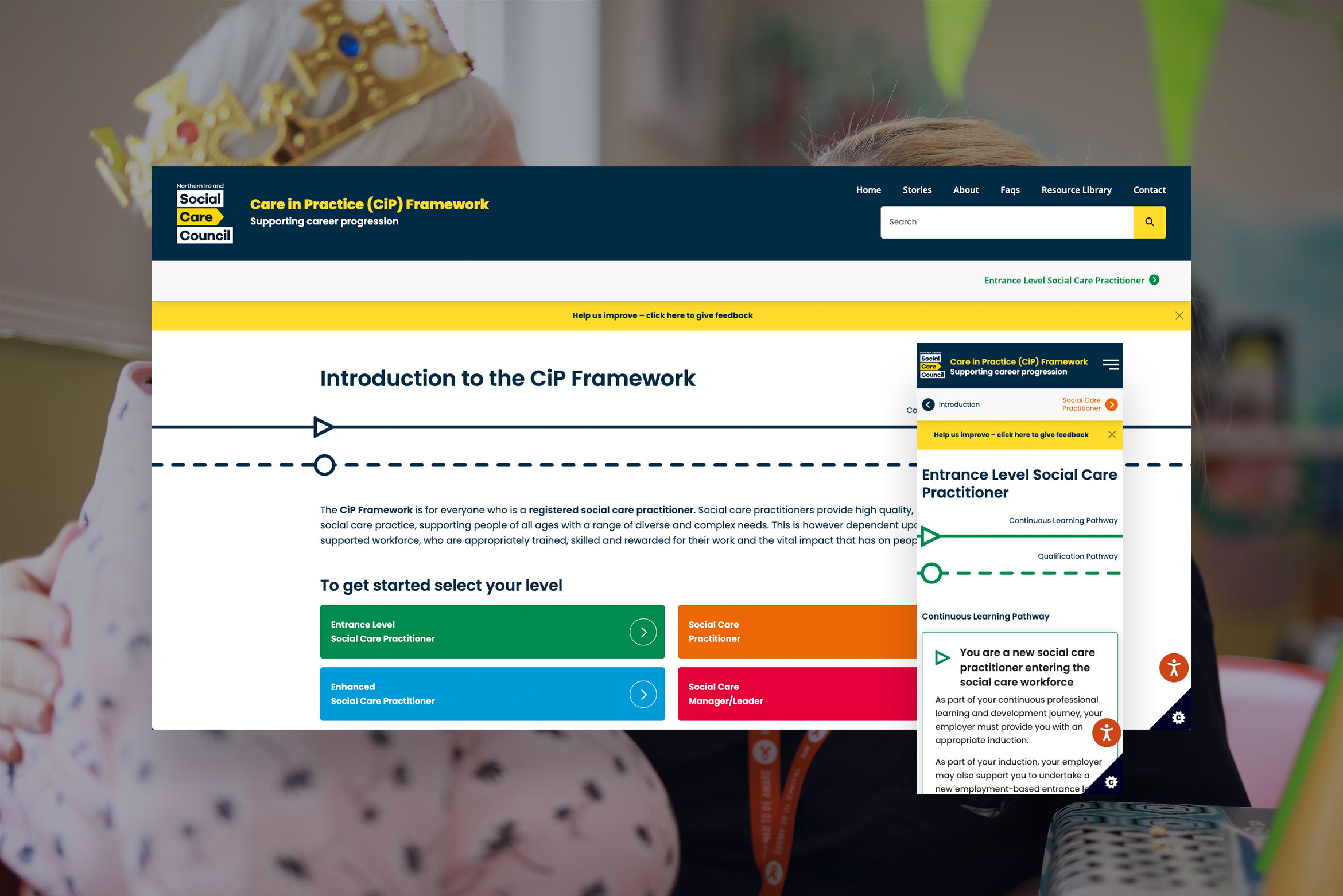 NISCC Website Design by Element Seven responsive, modern