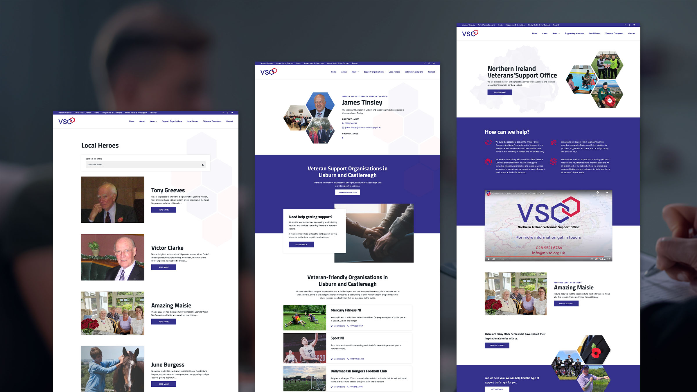 NIVSO Website Design by Element Seven responsive, modern