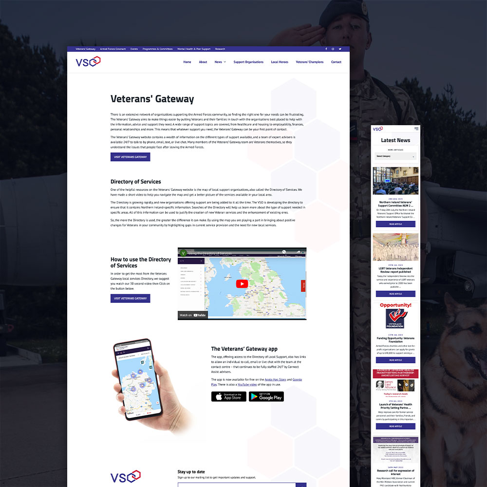 NIVSO Website Design by Element Seven resppnsive, modern